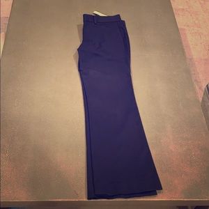 Navy blue theory pants, size 0